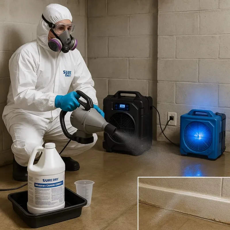 Sanitization and Odor Removal process in Dawson, GA
