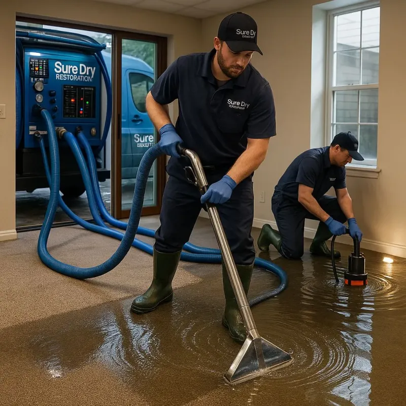 Water Extraction and Removal process in Dawson, GA